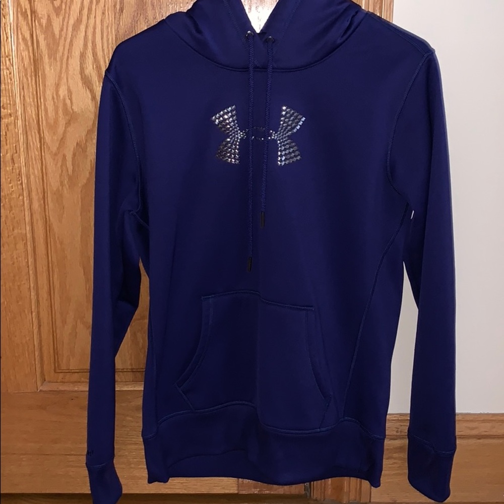 Purple Under Armour sweatshirt